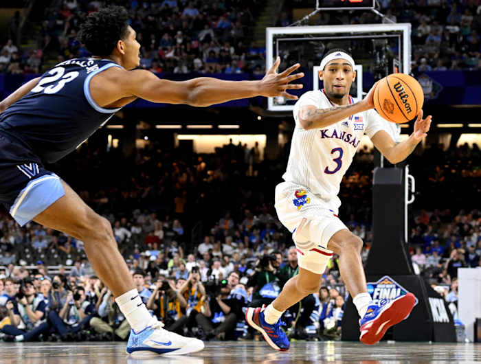 Kansas’s Dajuan Harris Jr.